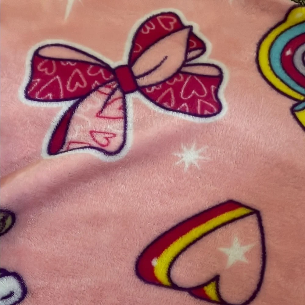 JoJo Siwa Pink Unicorn Blanket